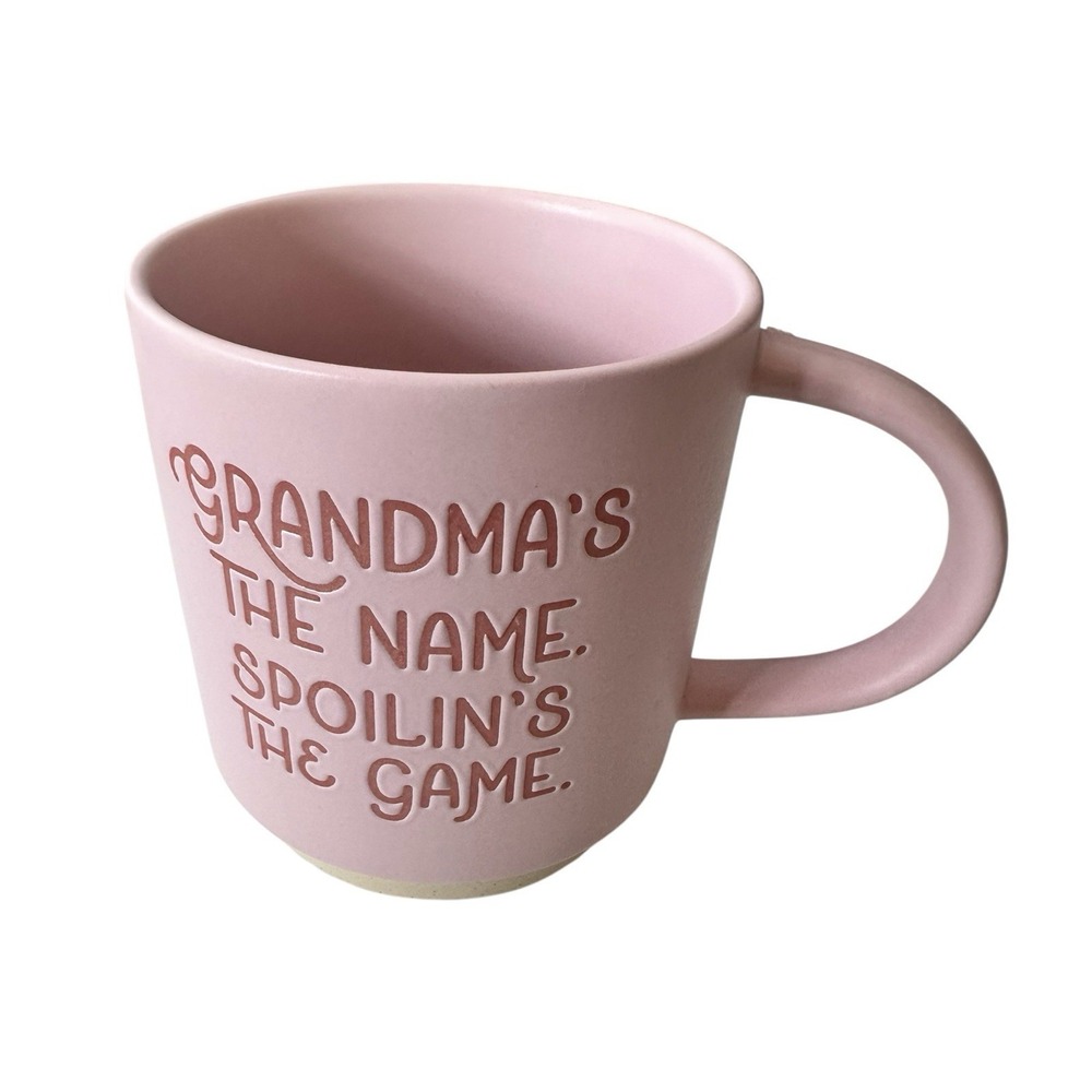 Hallmark Mug Grandma The Name Spoiling The Game Pink Traditional Gift Mother Day